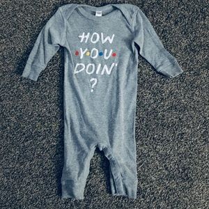 Friends baby body suit
